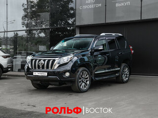 2013 Toyota Land Cruiser Prado 5-speed 150 Series Рестайлинг 1, чёрный, 2720000 рублей, вид 1