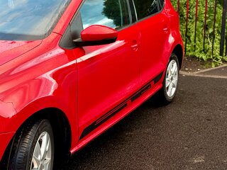 2012 Volkswagen Polo V, красный, 849000 рублей, вид 4