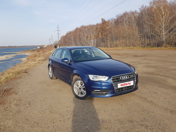 2015 Audi A3 III (8V), синий, 1270000 рублей - вид 6