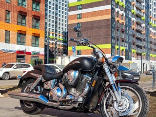 2003 Honda VTX 1800, чёрный, 805000 рублей, вид 1