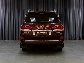 2014 Lexus LX 570 III Рестайлинг, красный, 4199000 рублей, вид 4
