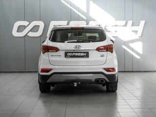 2017 Hyundai Santa Fe III Рестайлинг, белый, 2299000 рублей, вид 4