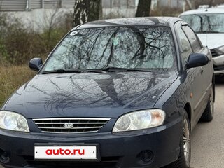 2007 Kia Spectra I Рестайлинг 2, синий, 330000 рублей, вид 3