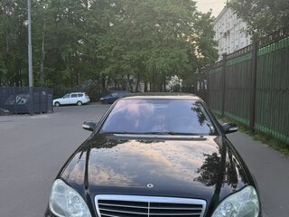 2003 Mercedes-Benz S-Класс 600 Long IV (W220) Рестайлинг, чёрный, 1800000 рублей, вид 2