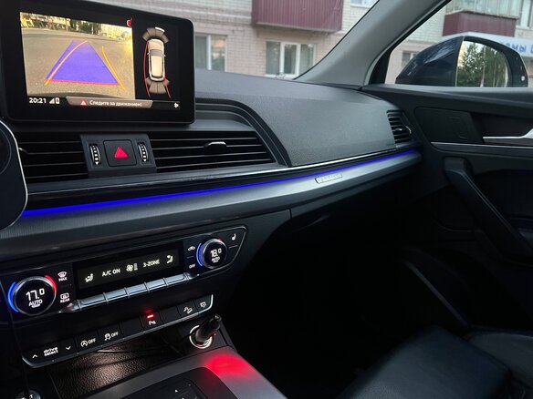 2017 Audi Q5 II (FY), синий, 3000000 рублей - вид 12