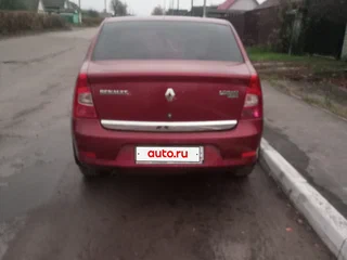 2011 Renault Logan I Рестайлинг, пурпурный, 555000 рублей, вид 4