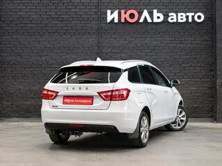 2020 Lada (ВАЗ) Vesta SW I, белый, 1080000 рублей, вид 4