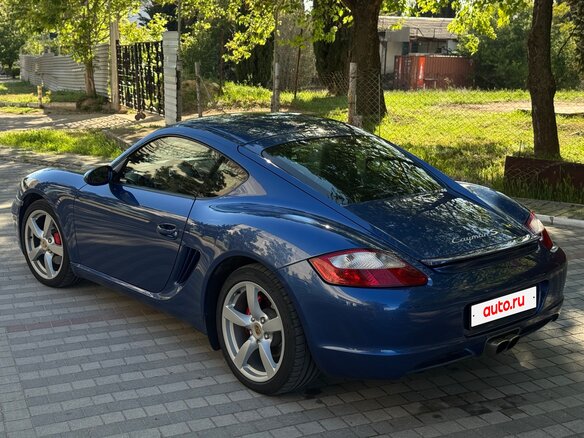 2007 Porsche Cayman S I (987), синий, 2650000 рублей - вид 3