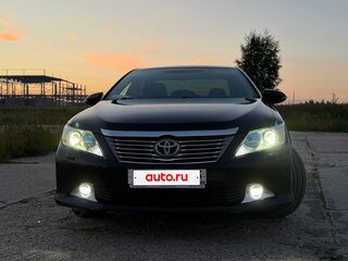 2012 Toyota Camry VII (XV50), чёрный, 1745000 рублей, вид 1