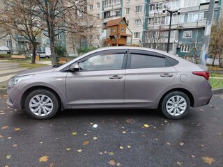 2019 Hyundai Solaris II, коричневый, 1350000 рублей, вид 4