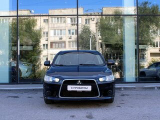 2014 Mitsubishi Lancer X Рестайлинг, чёрный, 725000 рублей, вид 2