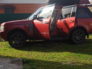 2008 Land Rover Range Rover III Рестайлинг, красный, 1380000 рублей, вид 3