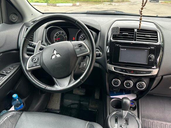 2014 Mitsubishi ASX I Рестайлинг, серый, 1450000 рублей - вид 7