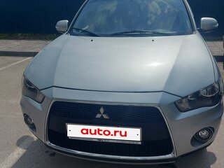 2010 Mitsubishi Outlander II Рестайлинг, серебристый, 1000000 рублей, вид 1