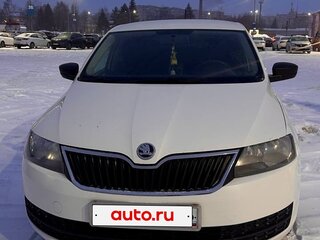 2014 Skoda Rapid I, белый, 600000 рублей, вид 2