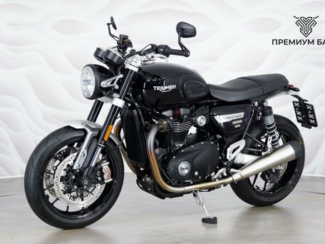 2024 Triumph Speed Twin, чёрный, 1449000 рублей, вид 3
