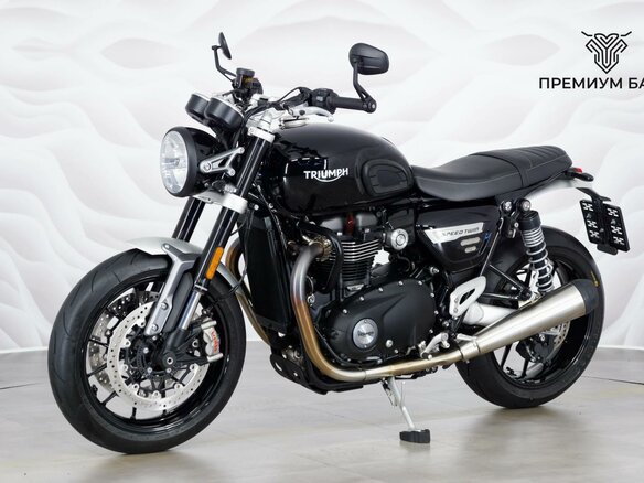 2024 Triumph Speed Twin, чёрный, 1449000 рублей - вид 2