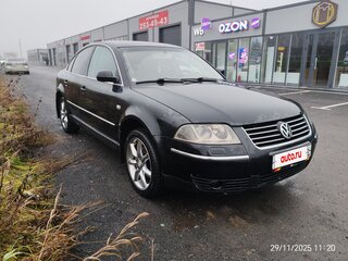 2001 Volkswagen Passat B5 Рестайлинг, чёрный, 500000 рублей, вид 4