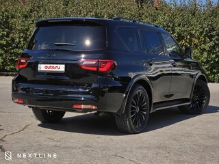 2018 Infiniti QX80 I Рестайлинг 2, чёрный, 5550000 рублей, вид 5