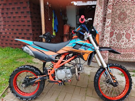 2025 Kayo Evolution YX140EM, оранжевый, 75000 рублей, вид 4