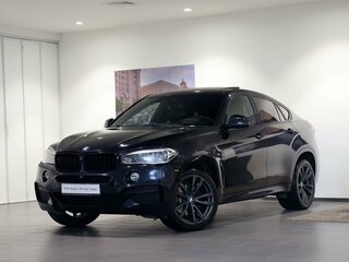 2017 BMW X6 40d II (F16), чёрный, 4051000 рублей, вид 1