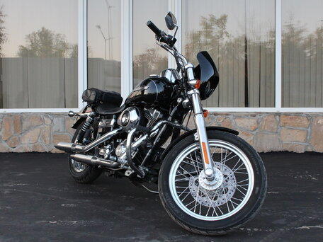 2012 Harley-Davidson Dyna Super Glide, чёрный, 925000 рублей, вид 1
