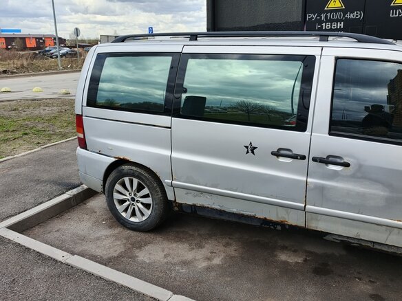 1998 Mercedes-Benz Vito 114 I (W638), серебристый, 310000 рублей - вид 5