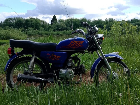 2013 Мотоальфа A1, синий, 30000 рублей - вид 2