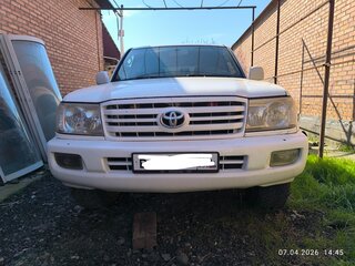 1998 Toyota Land Cruiser 100 Series, белый, 1200000 рублей, вид 1