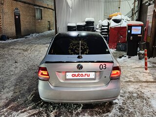 2013 Volkswagen Polo V, серебристый, 480000 рублей, вид 3