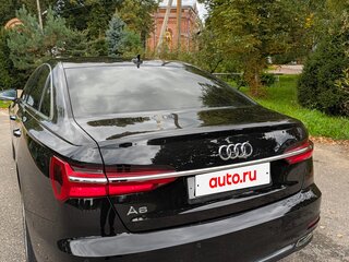 2020 Audi A6 40 TFSI V (C8), чёрный, 2900000 рублей, вид 4