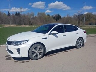 2017 Kia Optima IV, белый, 1870000 рублей, вид 1