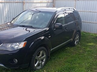 2008 Mitsubishi Outlander II, чёрный, 899000 рублей, вид 1