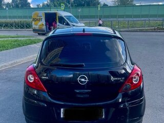 2007 Opel Corsa D, чёрный, 400000 рублей, вид 4