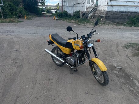 1983 Jawa 350/634, жёлтый, 82000 рублей, вид 4