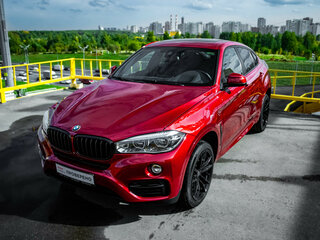 2017 BMW X6 35i II (F16), красный, 4350000 рублей, вид 1