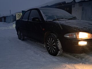 1991 Mitsubishi Mirage IV, чёрный, 125000 рублей, вид 2
