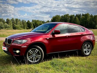 2008 BMW X6 35d I (E71), красный, 1699000 рублей, вид 2