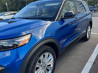 2019 Ford Explorer VI, синий, 3550000 рублей, вид 3