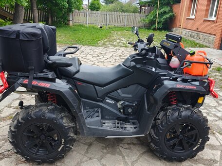 2018 BRP Can-Am Outlander MAX 650, чёрный, 1640000 рублей, вид 4