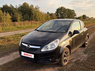 2008 Opel Corsa D, чёрный, 315000 рублей, вид 1