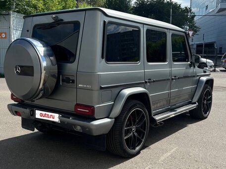 2016 Mercedes-Benz G-Класс AMG 63 AMG I (W463) Рестайлинг 3, серый, 6550000 рублей, вид 5