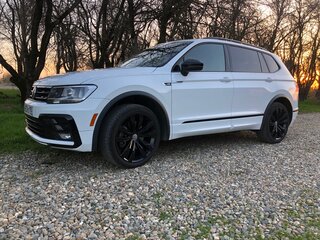 2020 Volkswagen Tiguan Allspace II, белый, 2800000 рублей, вид 2