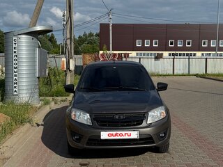 2017 Lada (ВАЗ) Granta I, коричневый, 400000 рублей, вид 4