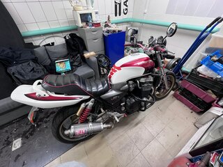 1998 Honda CB 1300, белый, 400000 рублей, вид 2