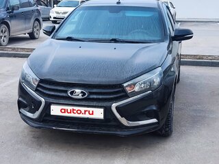 2016 Lada (ВАЗ) Vesta I, чёрный, 650000 рублей, вид 2
