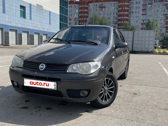 2007 Fiat Albea I Рестайлинг, серый, 135000 рублей - вид 1