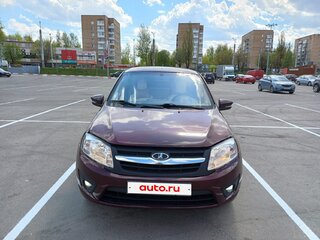 2012 Lada (ВАЗ) Granta I, красный, 250000 рублей, вид 2