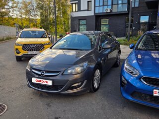 2014 Opel Astra J Рестайлинг, серый, 770000 рублей, вид 3