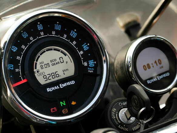 2026 Royal Enfield Meteor, голубой, 528000 рублей - вид 15